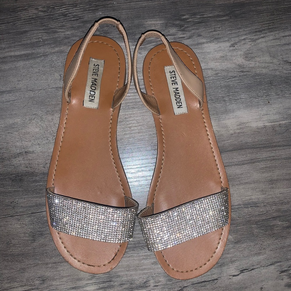 Steve Madden rhinestone sandal